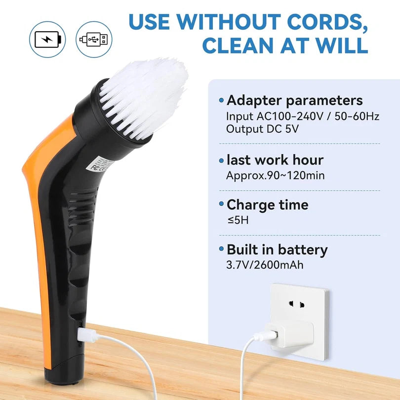 Hygger HG086 Electric Rechargeable Aquarium Cleaning Tool Kit | Cordless, Multi-Functional