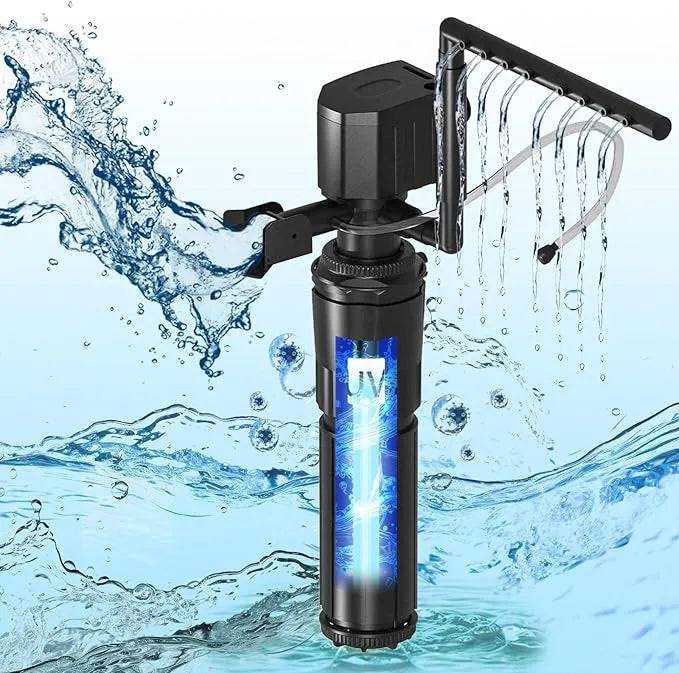 Hygger HG139 11W Aquarium Filter with UV Light | 790 LPH