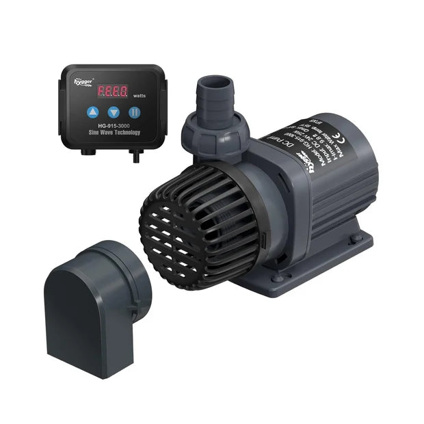 Hygger HG915 3000 LPH Submersible DC Water Pump with External Controller | Adjustable Flow
