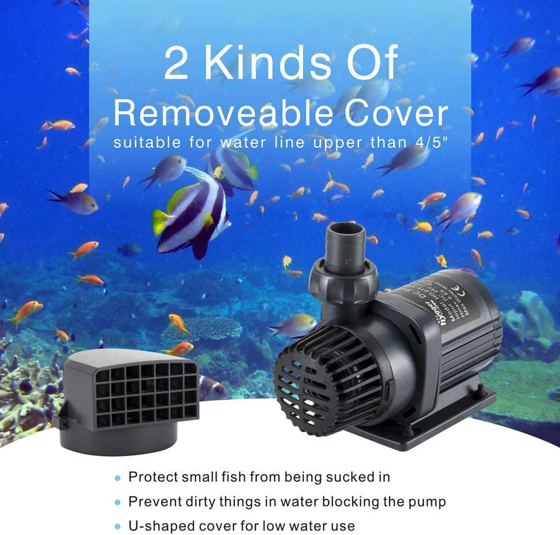 Hygger HG915 3000 LPH Submersible DC Water Pump with External Controller | Adjustable Flow