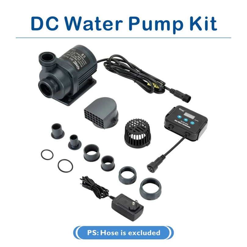 Hygger HG915 3000 LPH Submersible DC Water Pump with External Controller | Adjustable Flow