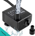 Hygger HG939-3W Multipurpose Mini Water Pump | 200 LPH, Ultra-Quiet