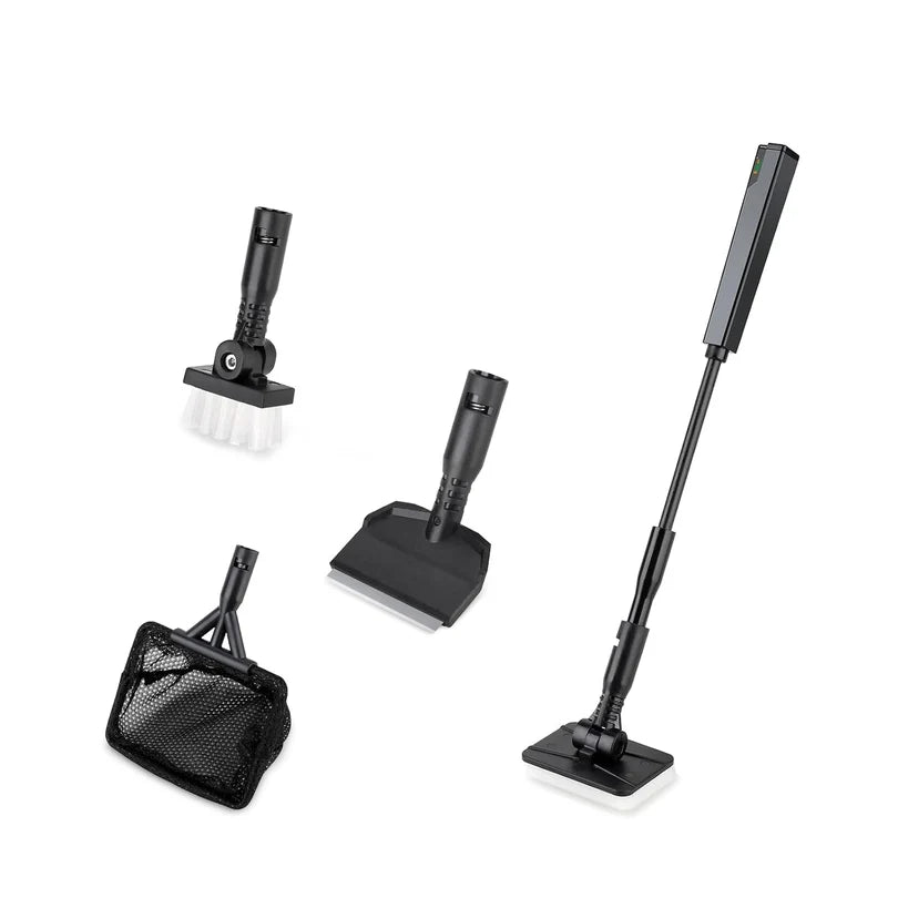 Hygger HGY0001-S 4-in-1 Aquarium Cleaning Tool Kit | Carbon Fibre