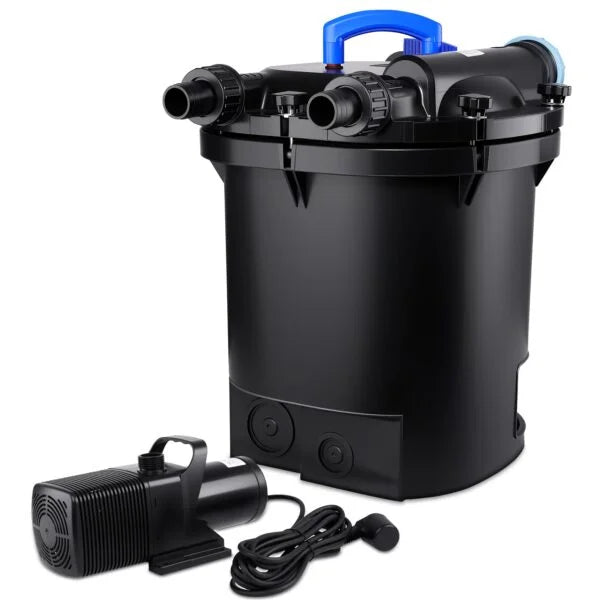 Hygger HK001 All-in-One Pond Filter with Built-in Water Pump | 4500 LPH
