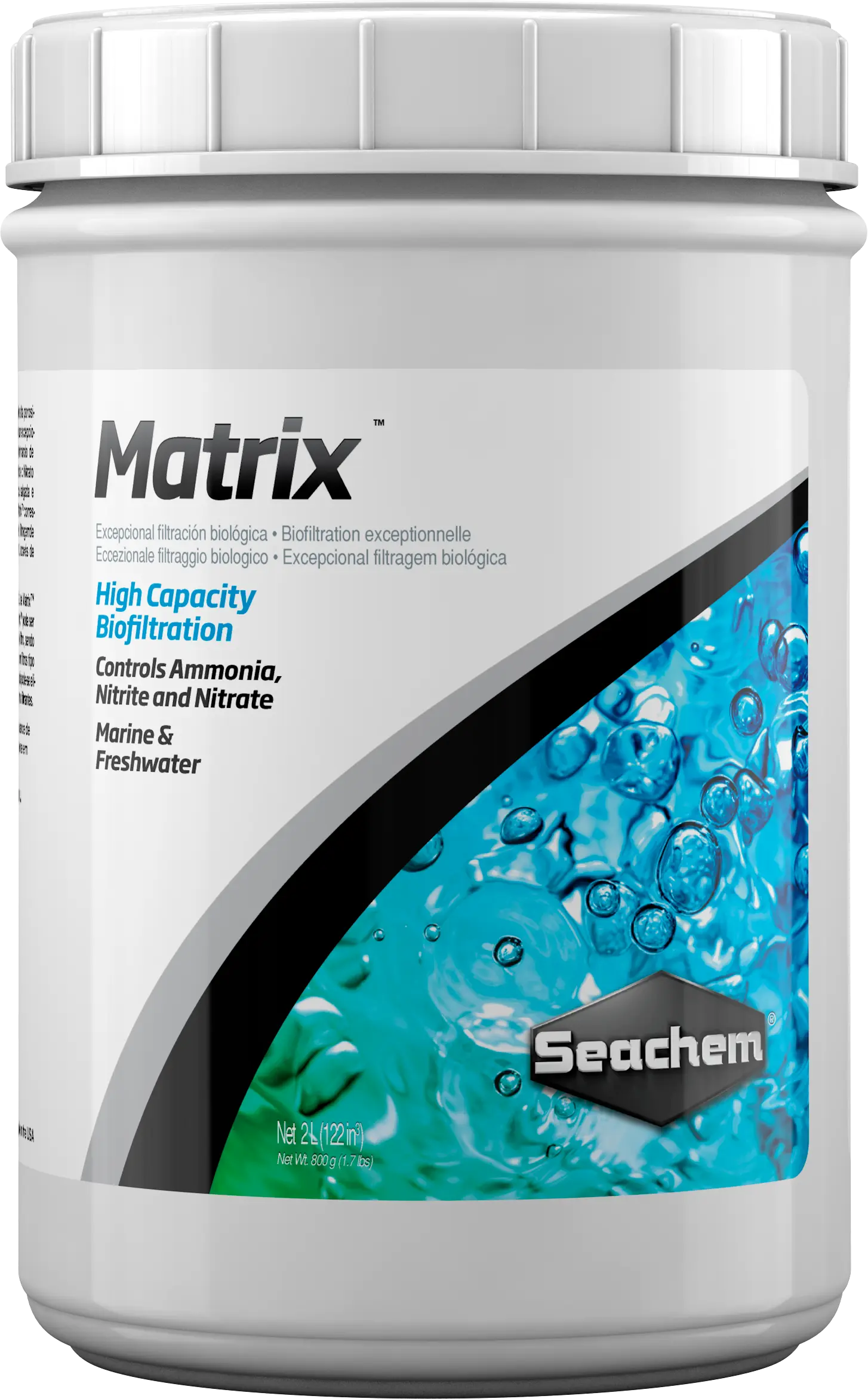 Seachem Matrix 2L | Premium Bio Media for Superior Aquarium Filtration & Water Purification Seachem