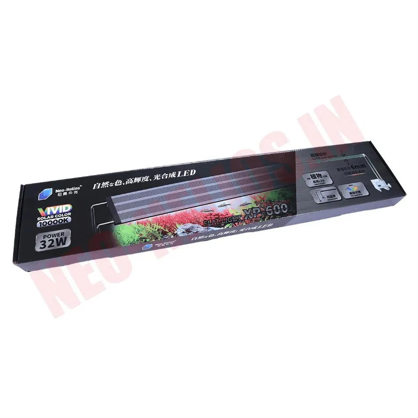 Neo-Helios XP-600 Flat LED Light (32W) – Ultra-Slim Full Spectrum Aquarium Light
