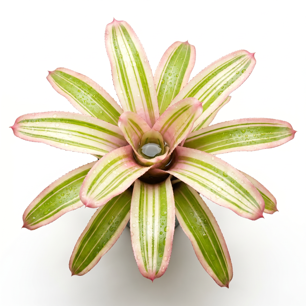 Neoregelia 'El Nido' (Mini) – Live Bromeliad for Terrariums & Vivariums | India