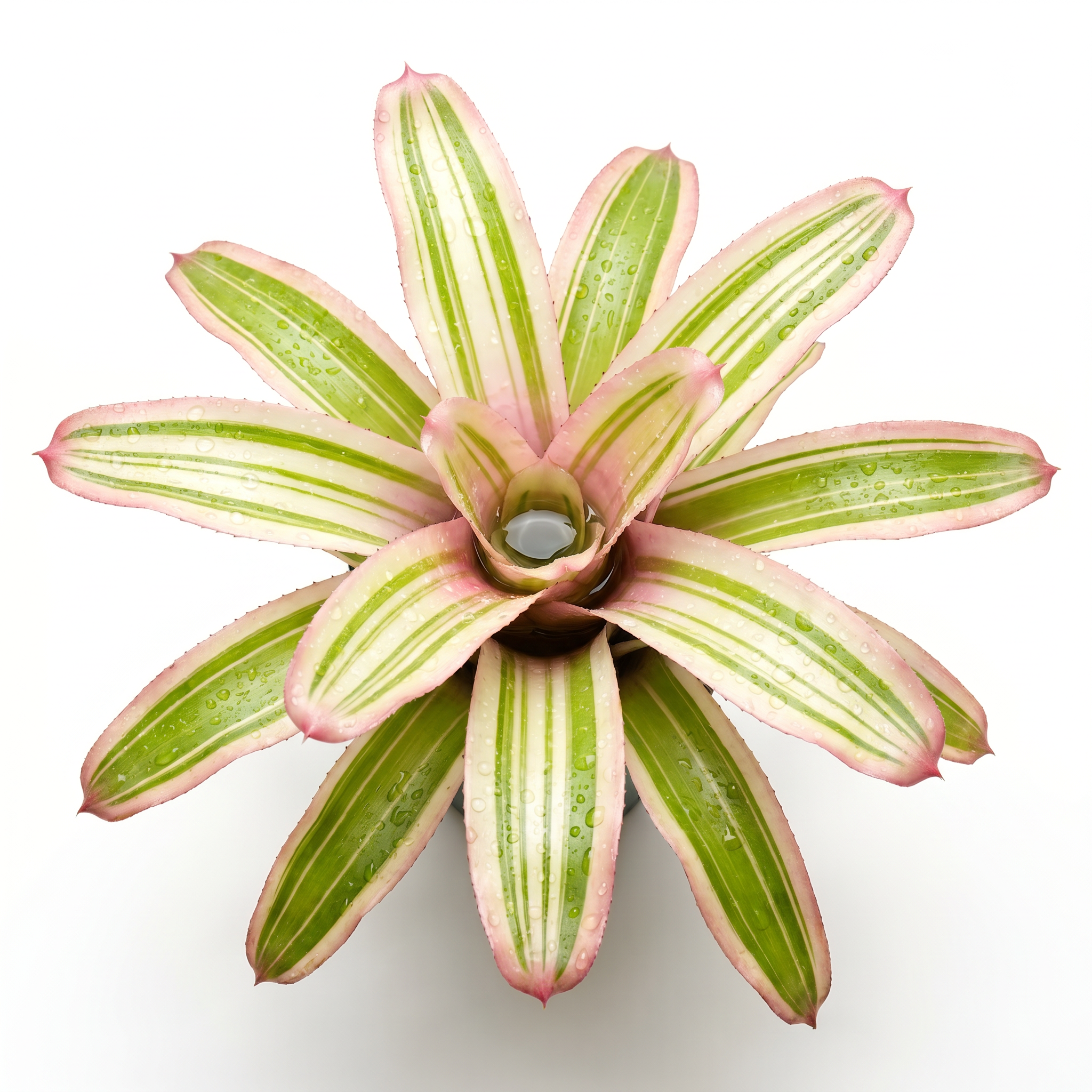 Neoregelia 'El Nido' (Mini) – Live Bromeliad for Terrariums & Vivariums | India