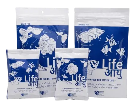 Life AAYU Neutral Fish Food – Ayurvedic Daily Diet for All Fish Sizes Aquarium Products India