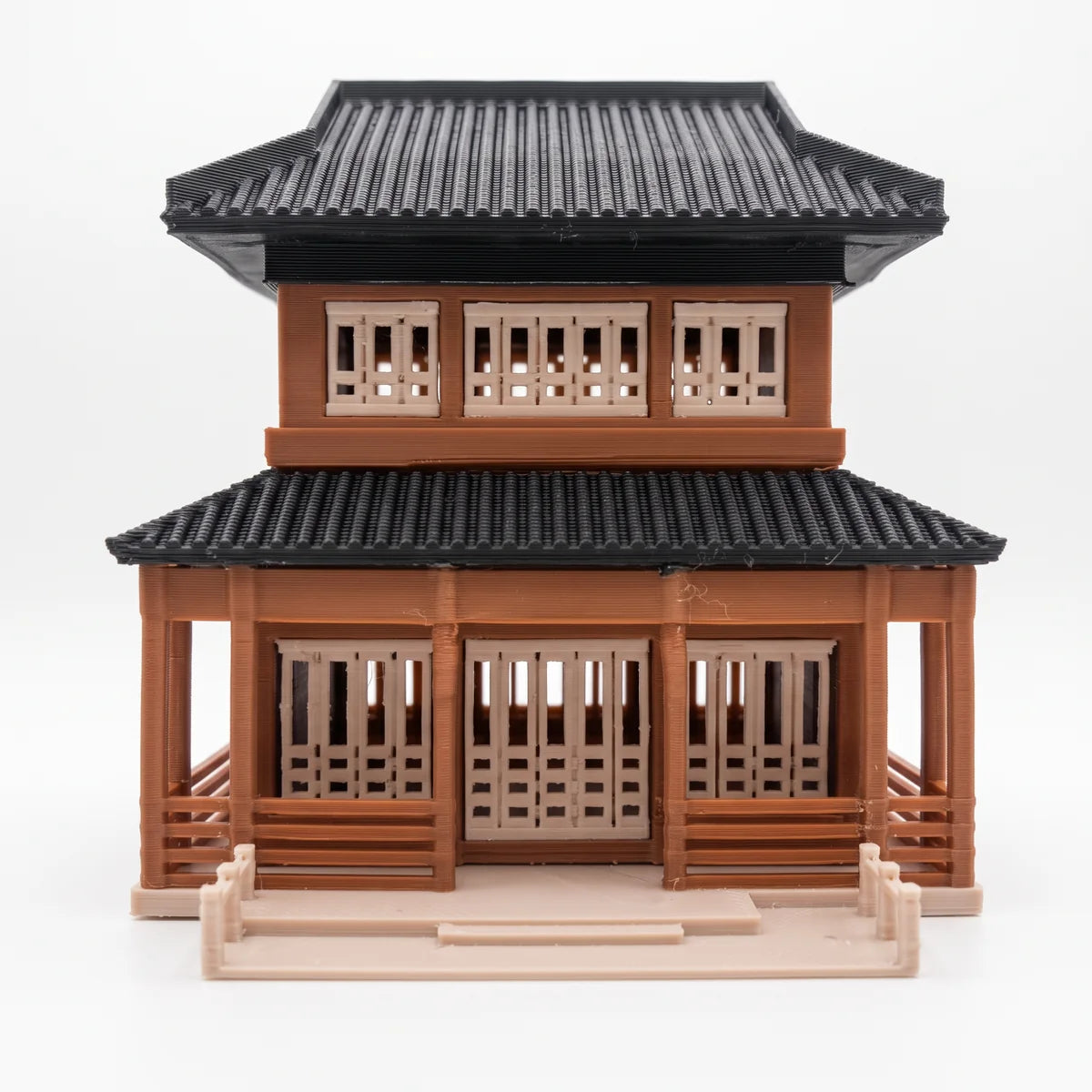 New-Style Double-Story Building (Aquarium & Terrarium Decor)