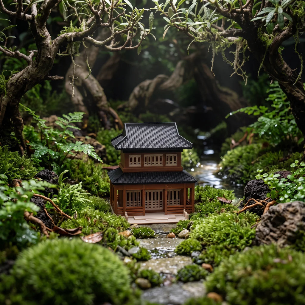New-Style Double-Story Building (Aquarium & Terrarium Decor)