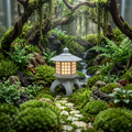 Pagoda Lantern 2 (Aquarium & Terrarium Ornament)