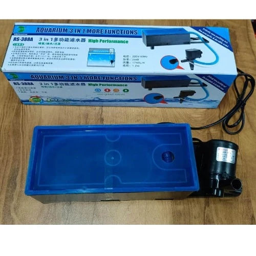 RS ELECTRICAL RS-388A 3 in 1 Top Filter for Aquarium Onyxaqua
