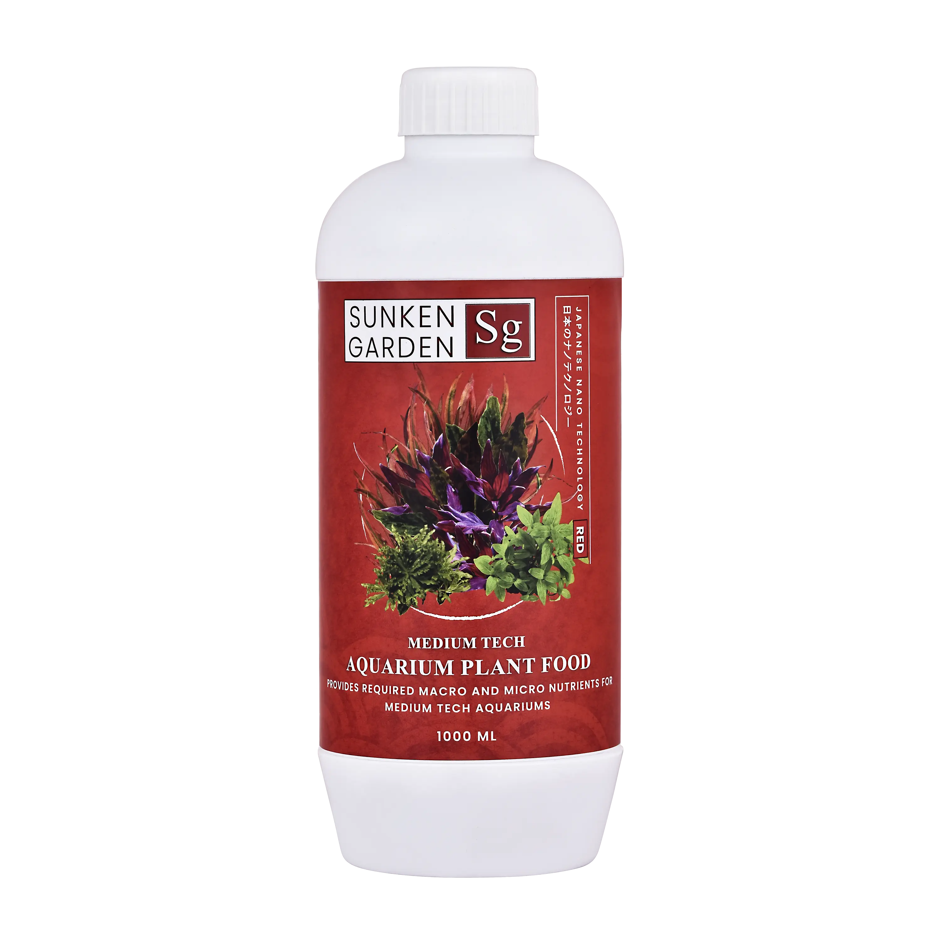 Sunken Garden Red – Fertilizer for Red Aquatic Plants. Bring Out the Bold. Feed the Red. Aquarium Products India