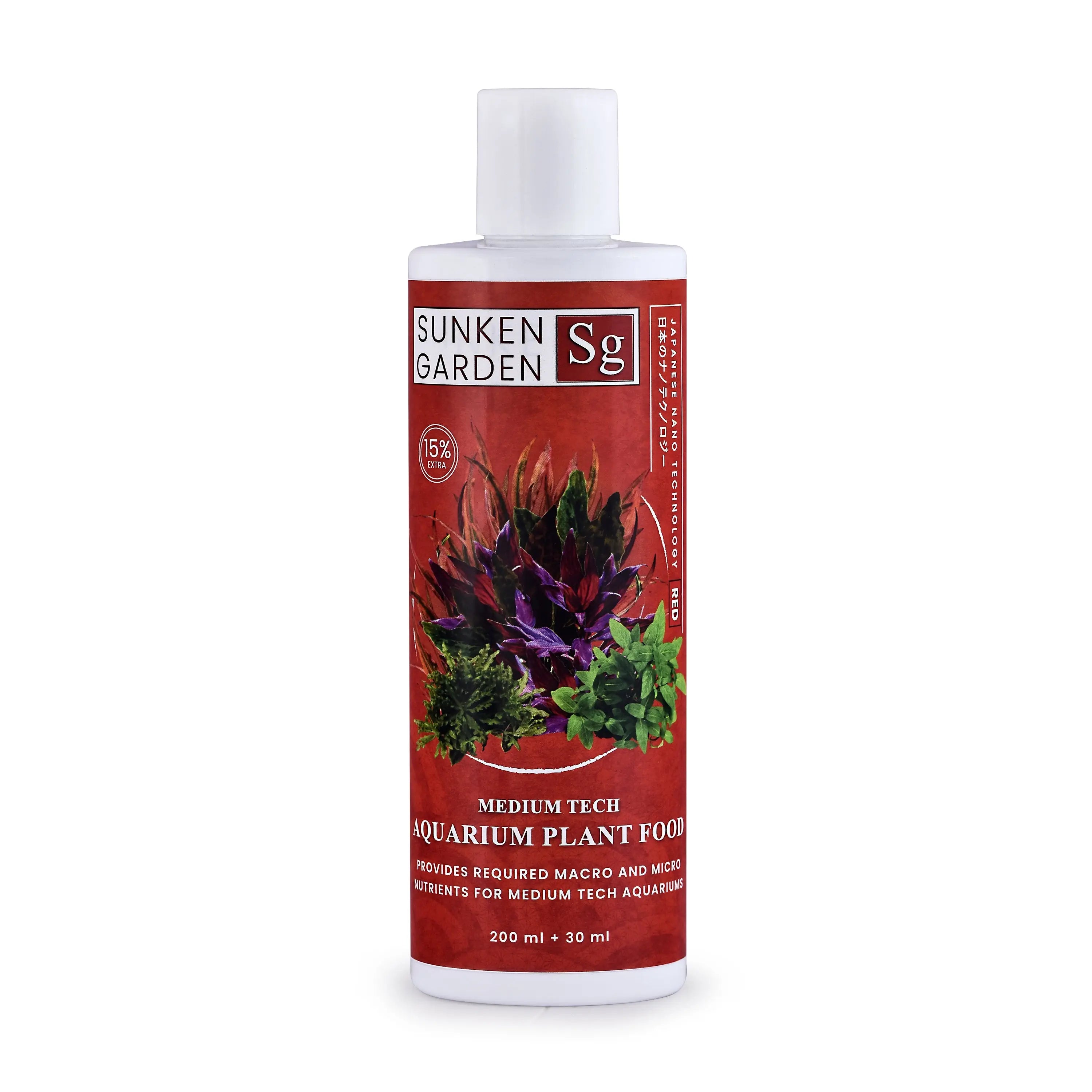 Sunken Garden Red – Fertilizer for Red Aquatic Plants. Bring Out the Bold. Feed the Red. Aquarium Products India