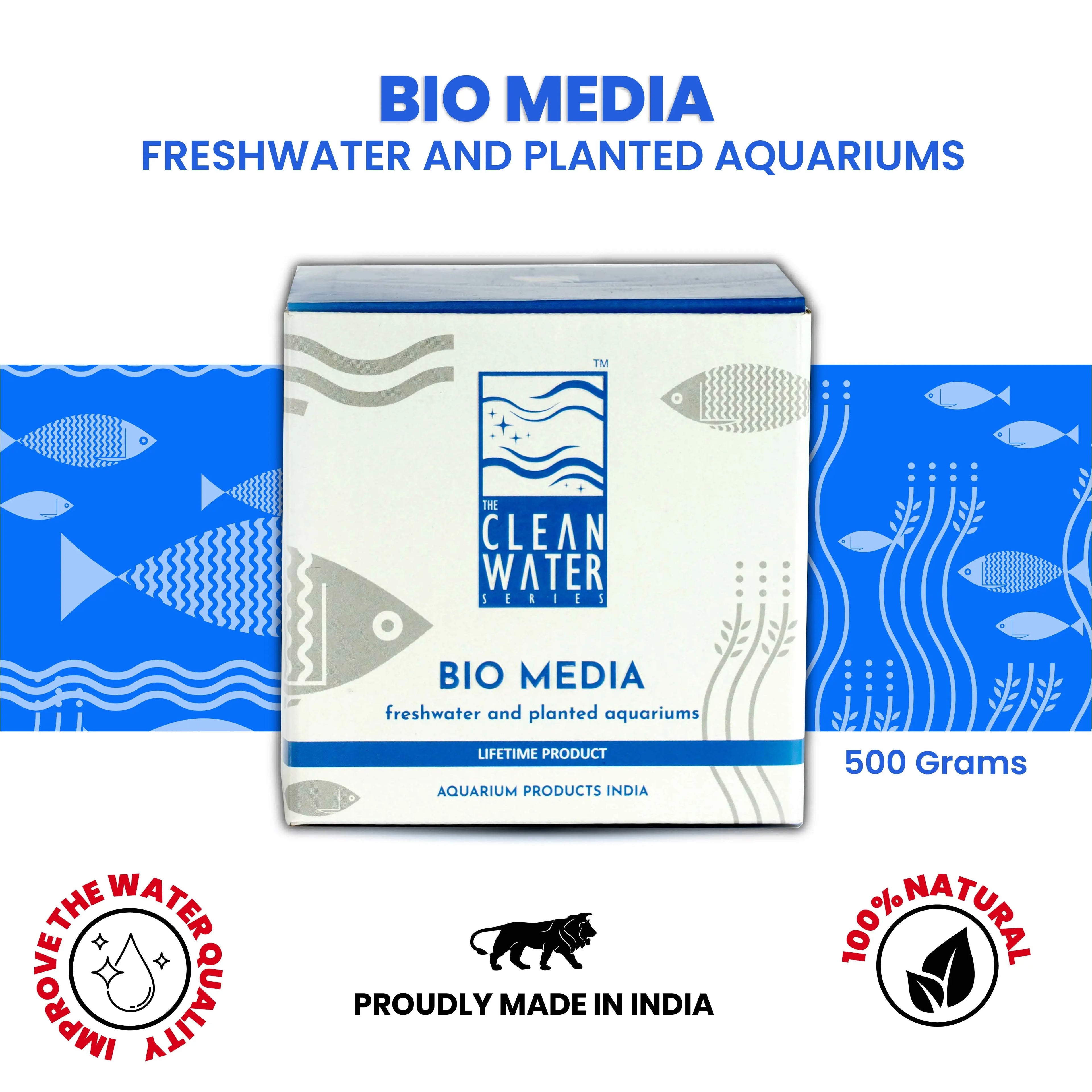 The Clean Water Series (TCWS) BIO-MEDIA - Fresh water & Planted Aquarium Aquarium Products India