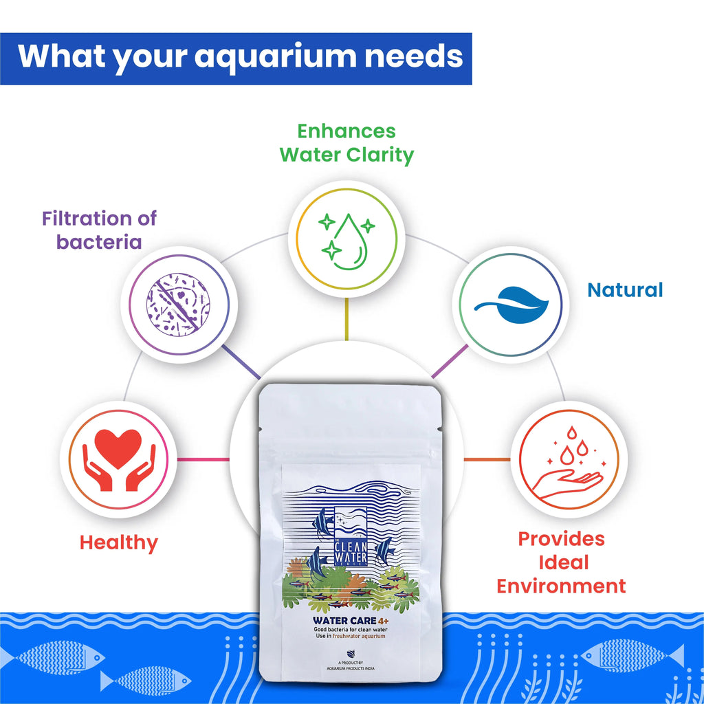TCWS Water Care 4+ : Easy Water Treatment for Aquariums Aquarium Products India