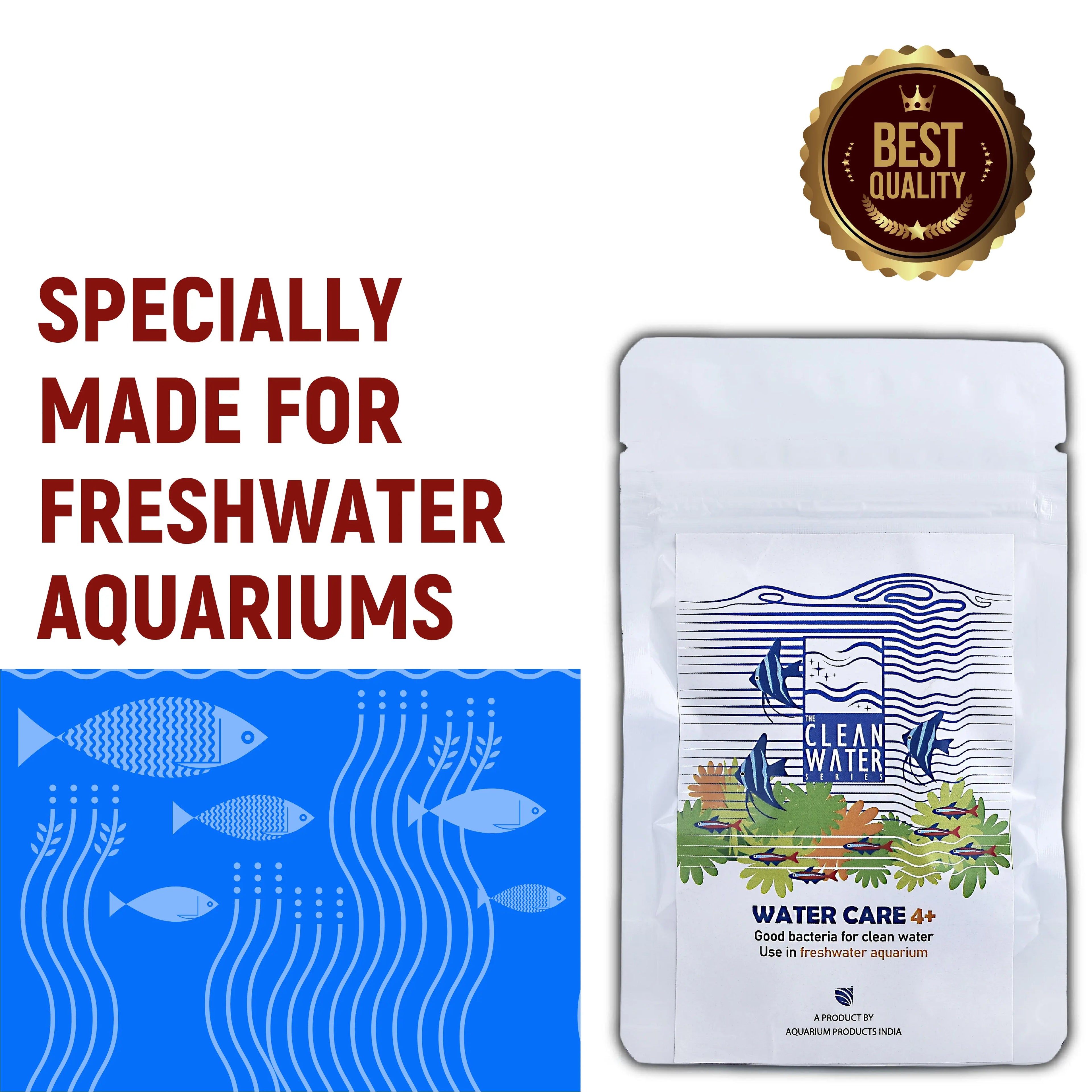 TCWS Water Care 4+ : Easy Water Treatment for Aquariums Aquarium Products India