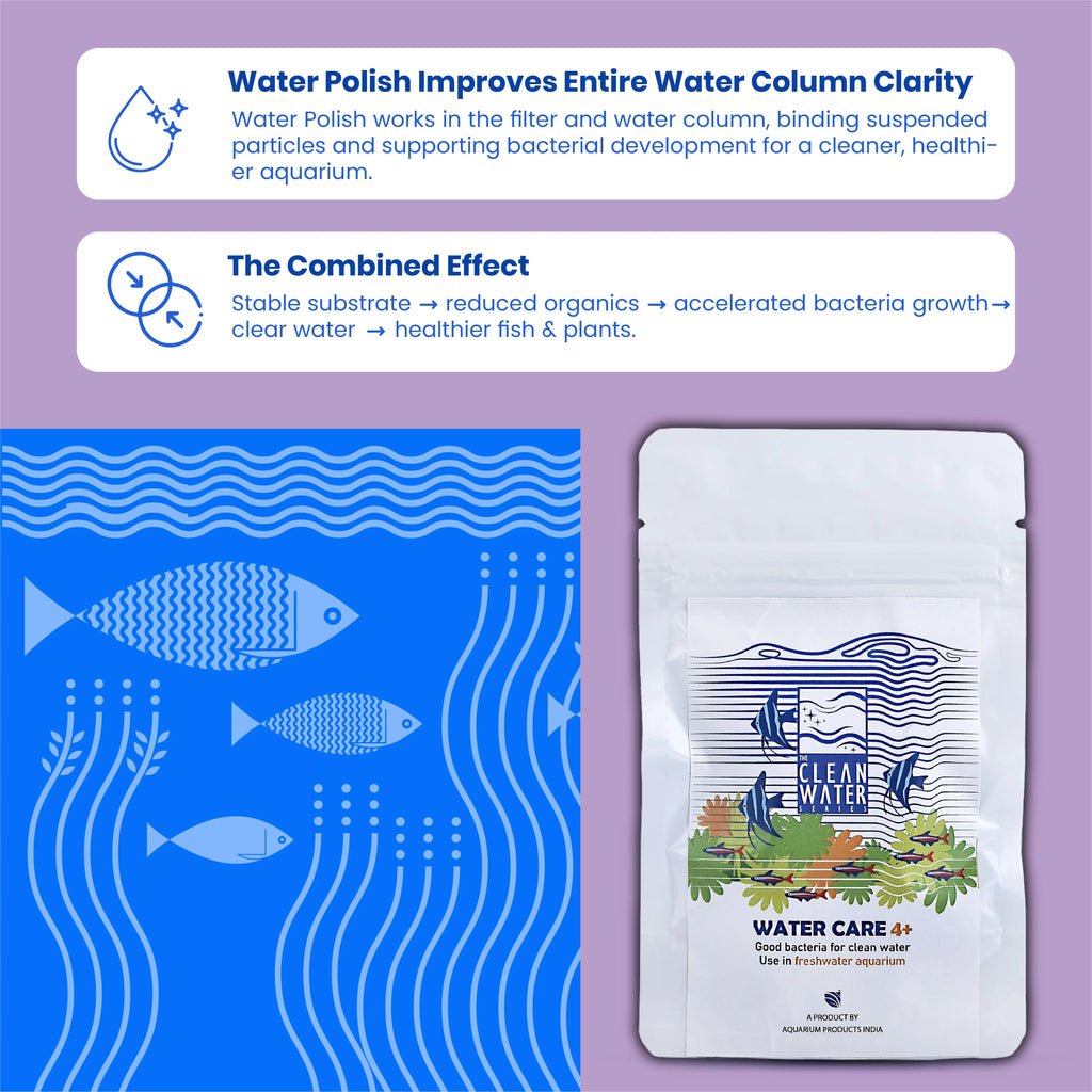 TCWS Water Care 4+ : Easy Water Treatment for Aquariums Aquarium Products India
