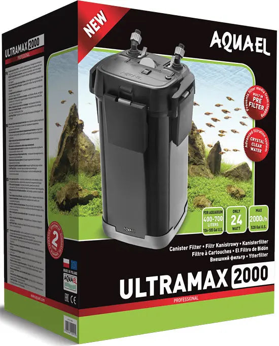 Aquael Ultramax External Canister Filters for Aquariums | Fish Tanks Aquarium Products India