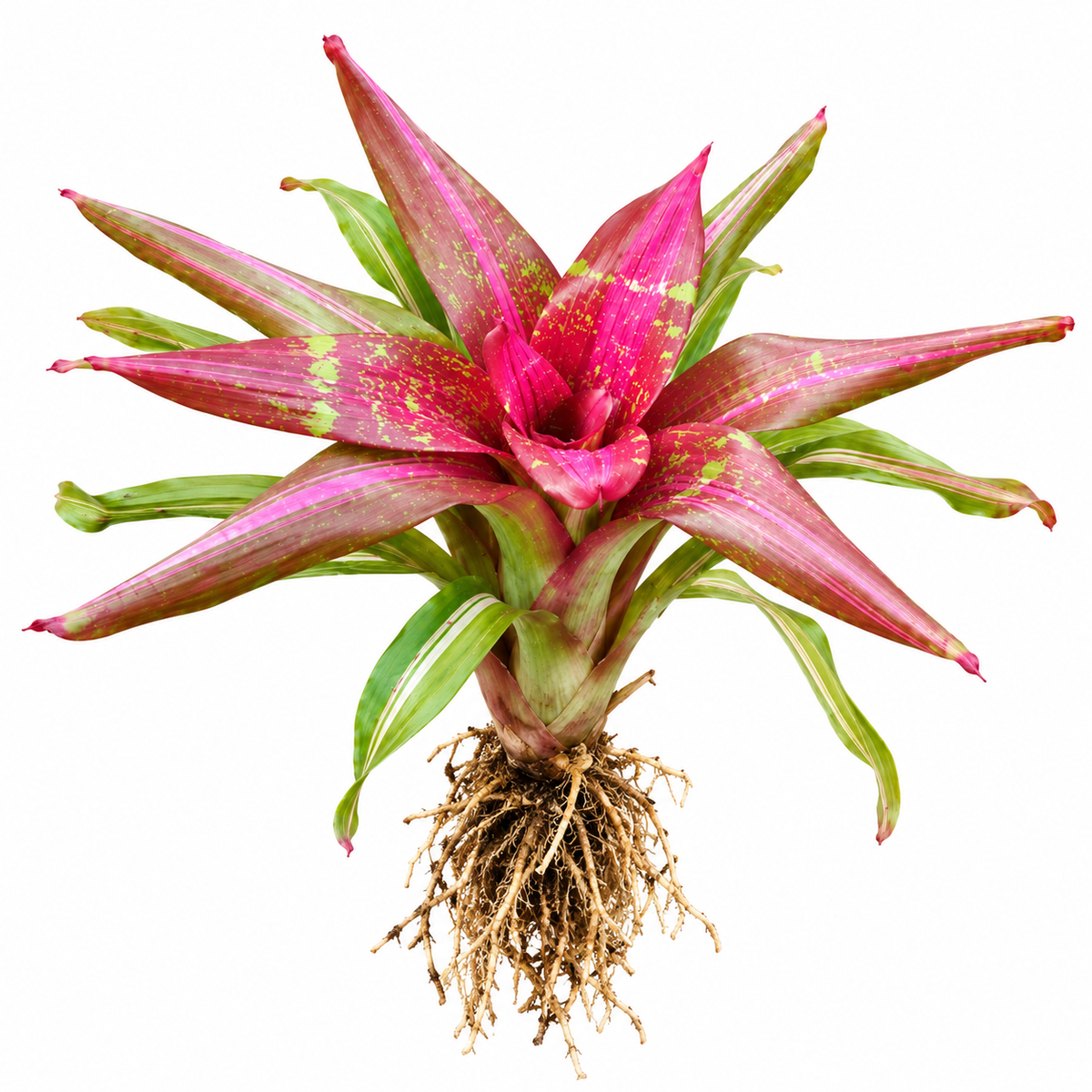 Neoregelia 'I Want It' – Colourful Bromeliad for Terrariums & Vivariums | India