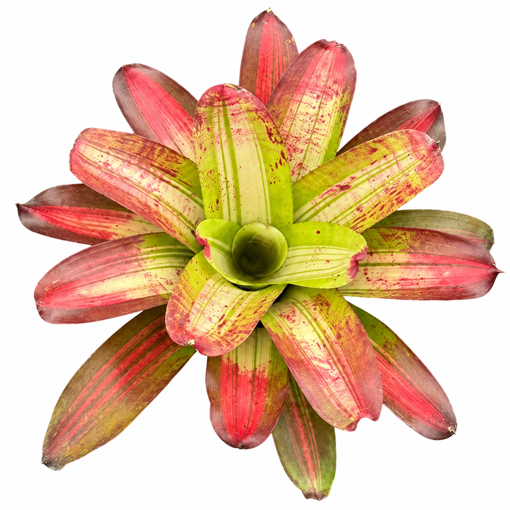 Neoregelia 'Francis' (Large) – Feature Bromeliad for Vivariums & Paludariums | India