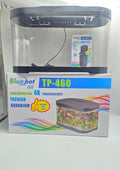 Bluepet TP-460 Aquarium Tank with LED Light & Filter | Small All-in-One Fish Tank for Betta, Guppy & Tetra