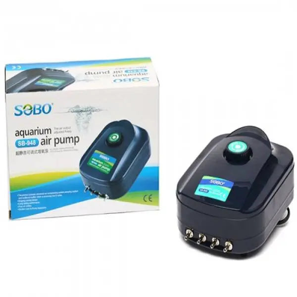 Sobo SB-948 4 Aquarium Fish Tank Air Pump Fish Bazaar